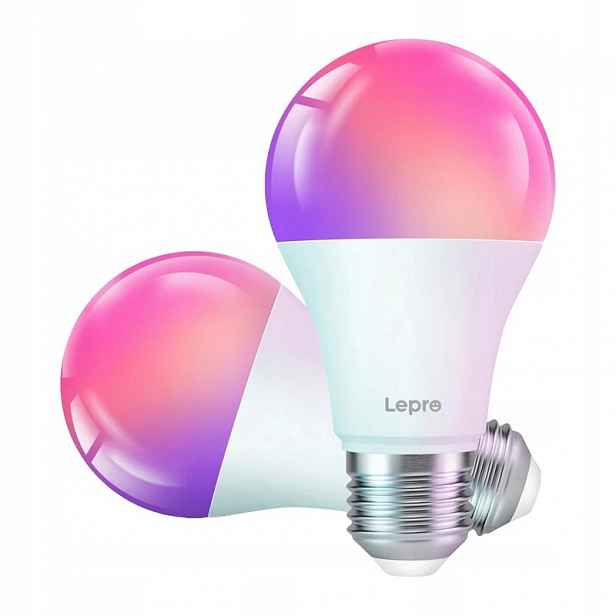 Inteligentní žárovka Lepro B1-EU-2 Led E27 Wi-Fi 2 ks