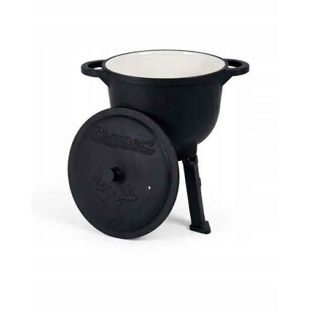 Litinový Kotlík Emalia Rossner 5L MK102 model bez tyče