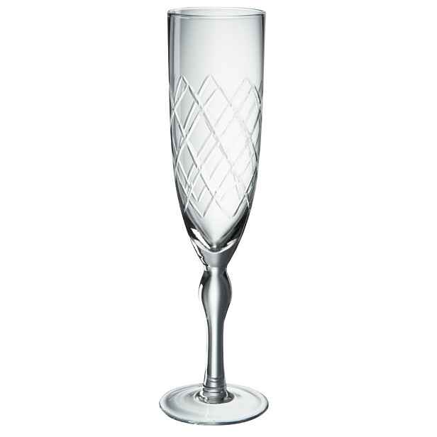 Sklenička na šampaňské Vidrio - ∅ 6*25 cm J-Line by Jolipa