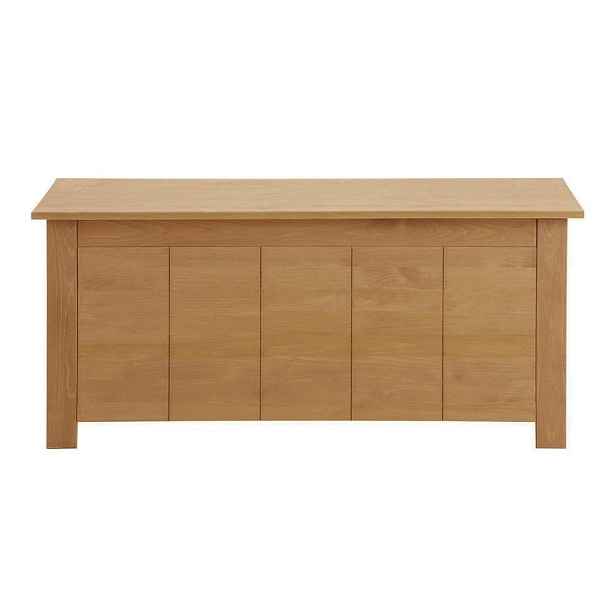 Truhla z borovicového dřeva v přírodní barvě 100x45 cm Bertram – Støraa