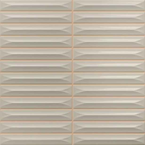 Obklad Vilar Albaro Arrow greige 20x20 cm reliéfní ARROW151GRE
