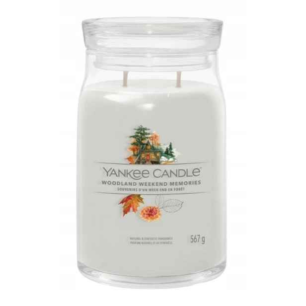 Yankee Candle Signature Woodland Weekend Memories Velká Sójová Svíčka 567 g
