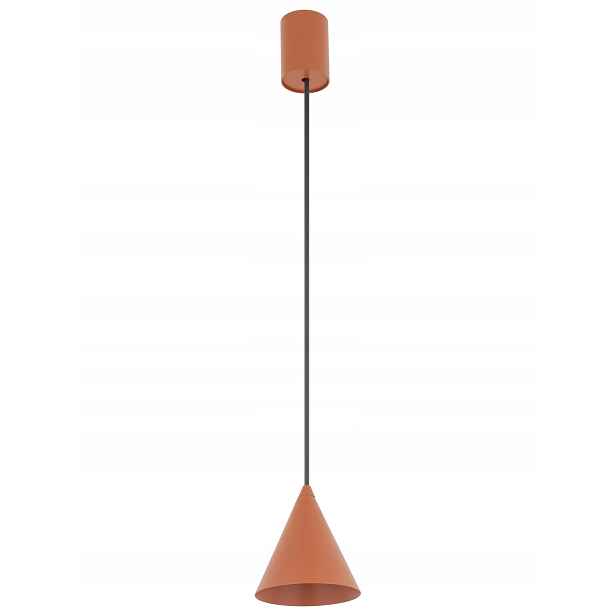 Závěsná Lampa Zenith Xs cihlová 1xGU10 130 cm stropní moderní 10W IP20
