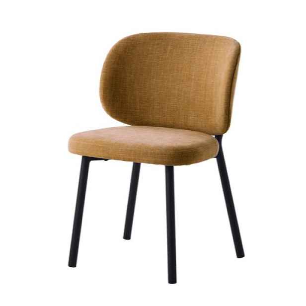 Jídelní židle Unique Furniture SWAN žlutá polyester 30592005
