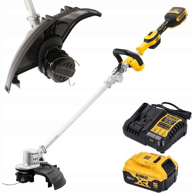 Křovinořez DeWalt DCMST561P1-QW 18V Xr Set 1 x 5 Ah Skládací bezšv.