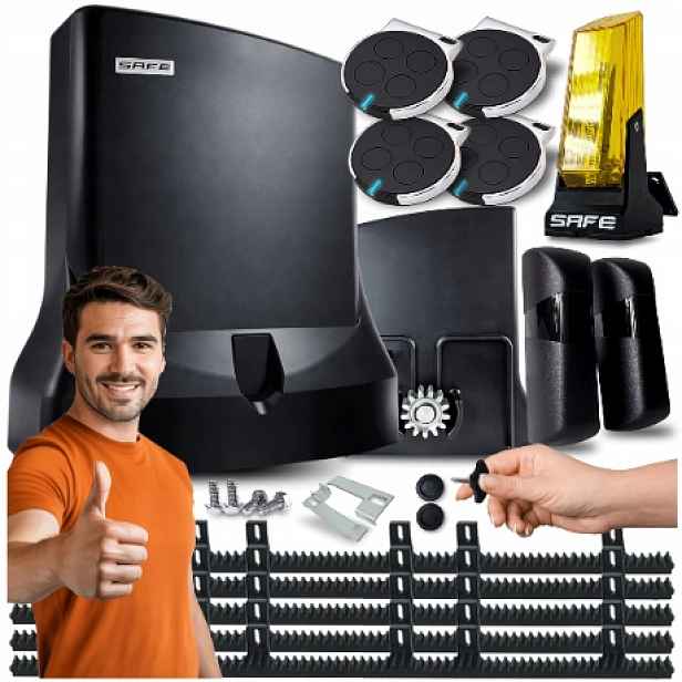 Pohon Pro Posuvné Brány Sada automatických ovladače pohonu lampa 800 kg Safe