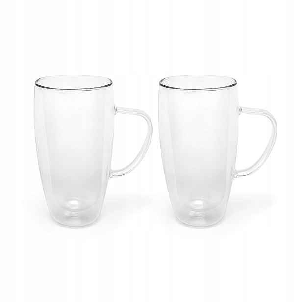 Bredemeijer Dvoustěnný hrnek na Cappuccino 400ml 2 ks