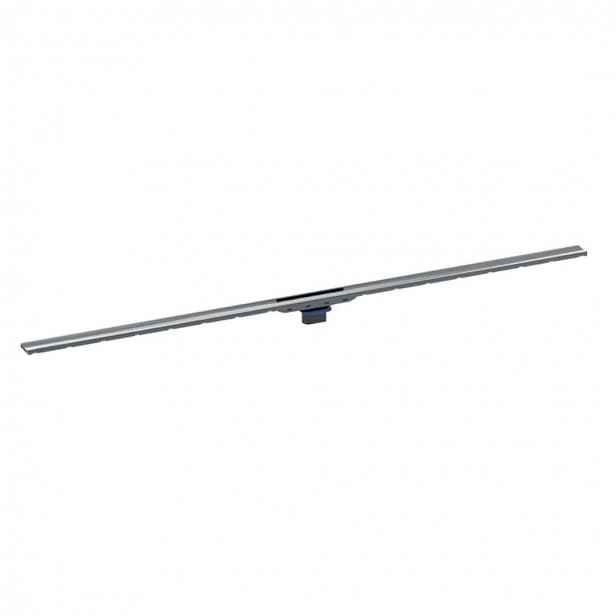 Geberit CleanLine - Nerezový sprchový kanálek 80, 30-90 cm, černý chrom/kartáčovaný chrom 154.440.QC.1