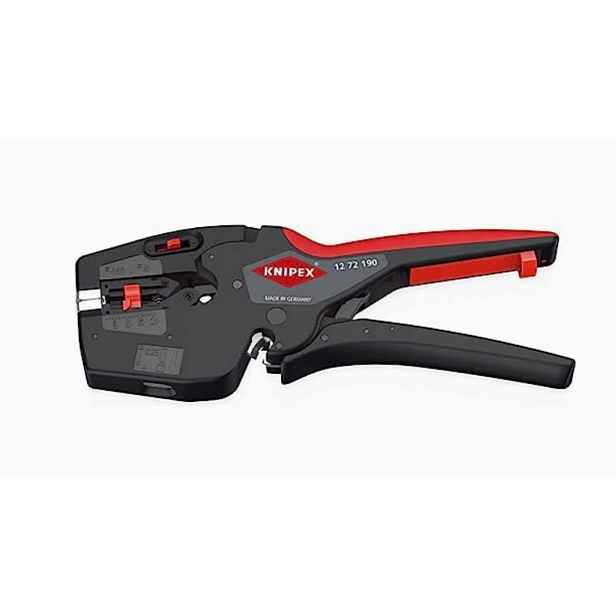 Kleště na stahování izolace od 0-25 do 4 mm2 Knipex NexStrip 12 72 190