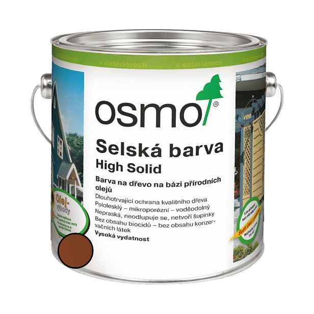 Nátěr venkovní Osmo 2310 Selská barva cedr/červená 2,5 l