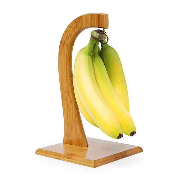 Relaxdays STOJAN Přírodní na banány bambus 28,5 cm