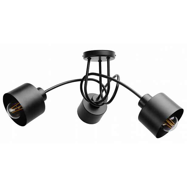 Stropní svítidlo závěsný lustr Loft Metal hrnek 3