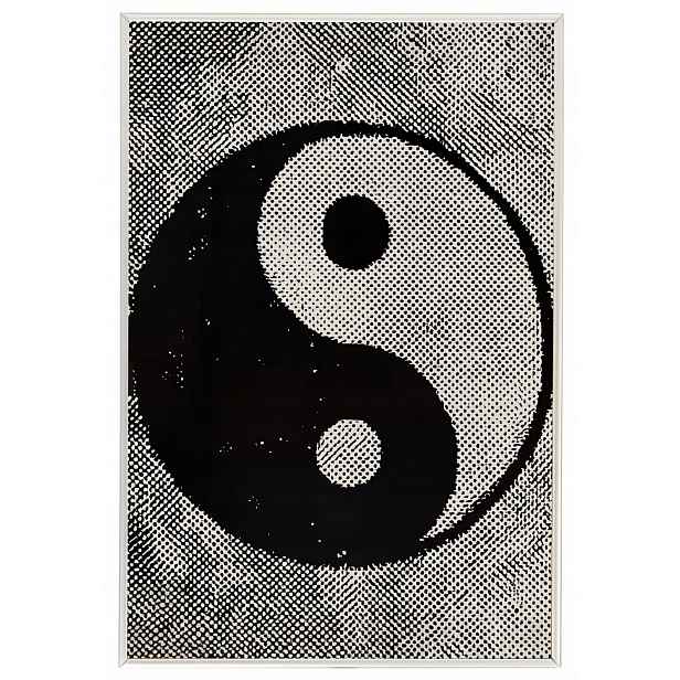 Plakát Rámeček Aluminium Harmonie Rovnováha Yin Yang Raster Grafika 40x60