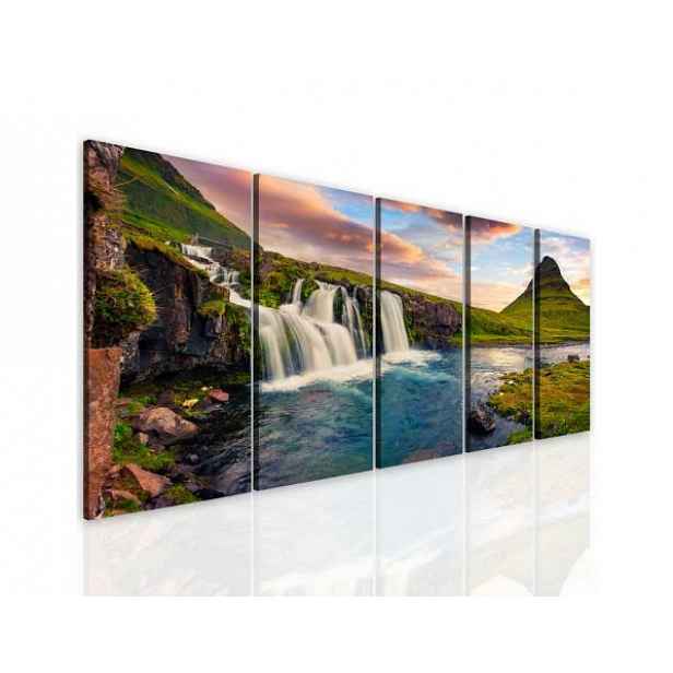 Obraz Vodopády 150x100 cm