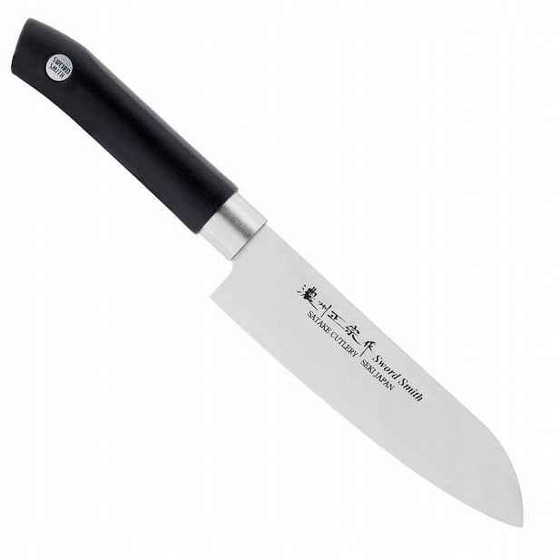 Satake Sword Smith Japonský kuchyňský Nůž Mini Santoku na Zeleniny 56 Hrc 15cm
