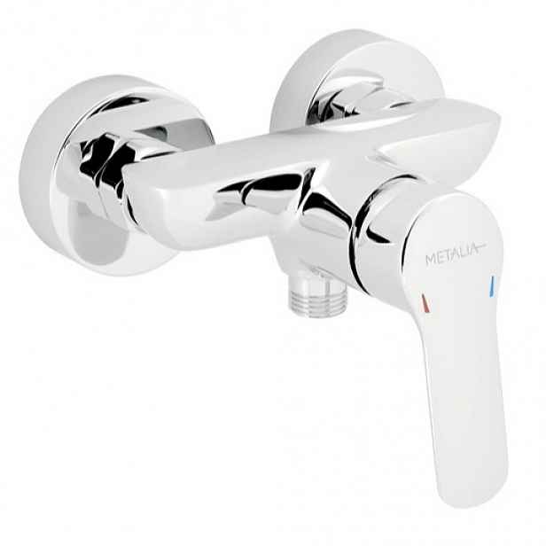 Sprchová baterie Novaservis Metalia 54 bez sprchového setu 100 mm chrom 54065/1,0