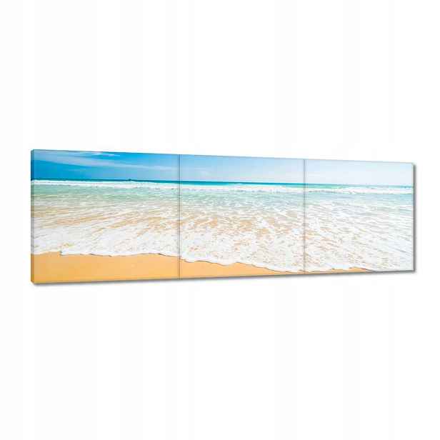 Obrazy 120x40 Pláž je opravdu příjemná