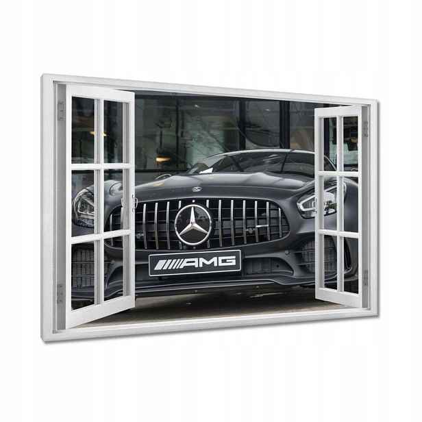 Obrazy 90x60 Mercedes Auto