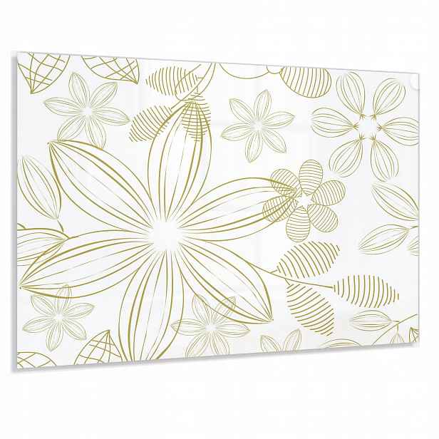 Ochranný Panel 4mm 100x50cm Do Kuchyně Dekorativní Tvrzený Lacobel