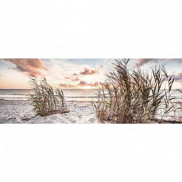 Euroart OBRAZ NA SKLE, pláž a moře, 33/98/1,40 cm - Skleněné obrazy - 005721177205