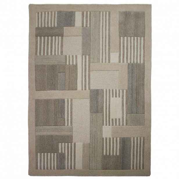 Flair Rugs VLNĚNÝ KOBEREC, 160/230 cm přírodní barvy
