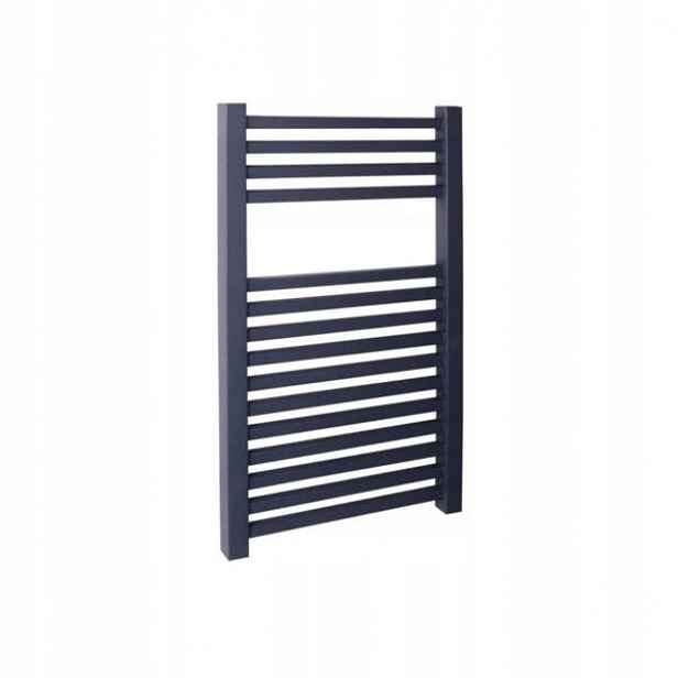 Koupelnový radiátor vodní 397 W 500 x 800 mm antracit