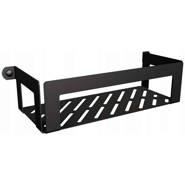 Sprchový koš Andex Technic černý nerezová ocel 289 x 60 x 108 mm