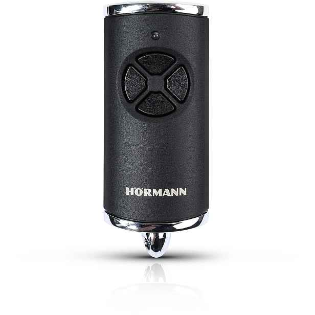 Dálkový Ovladač Hormann Hse 4 868MHZ Bisecur Černý Matný Chrom Pro Bránu