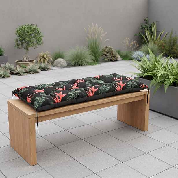 Prošívané sezení na lavici WILSON vzor 114 různé rozměry, polstr na zahradní lavici - sedák Mybesthome Rozměr: 120x40 cm