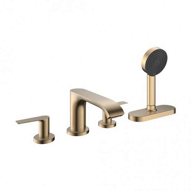 Vanová baterie Hansgrohe Vivenis s vanovým setem kartáčovaný bronz 75444140