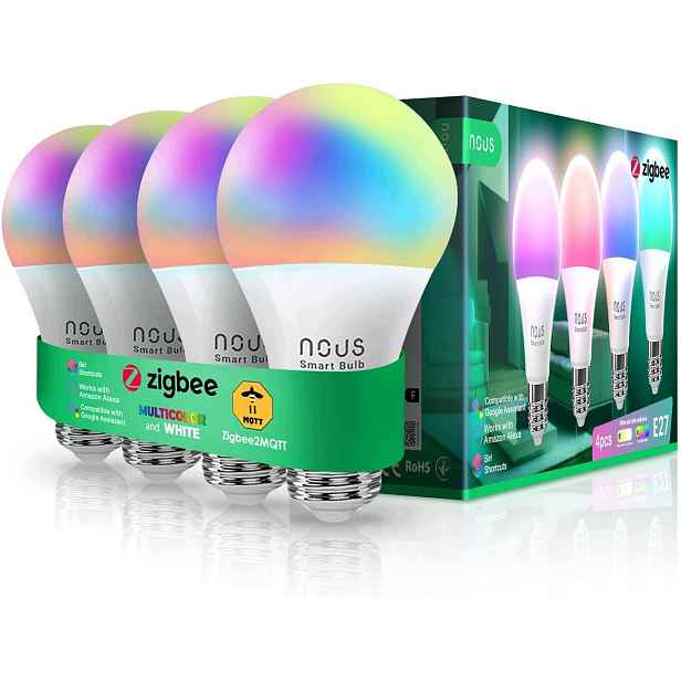 Led Žárovka P3Z Zigbee 9W E27 Inteligentní 16 Milionů Barev Alexa