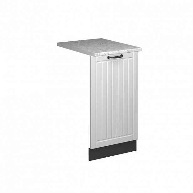 Vicco ČELNÍ PANEL MYČKY Fame-Line, Bílý venkovský dům/Antracit, 45 cm s pracovní deskou