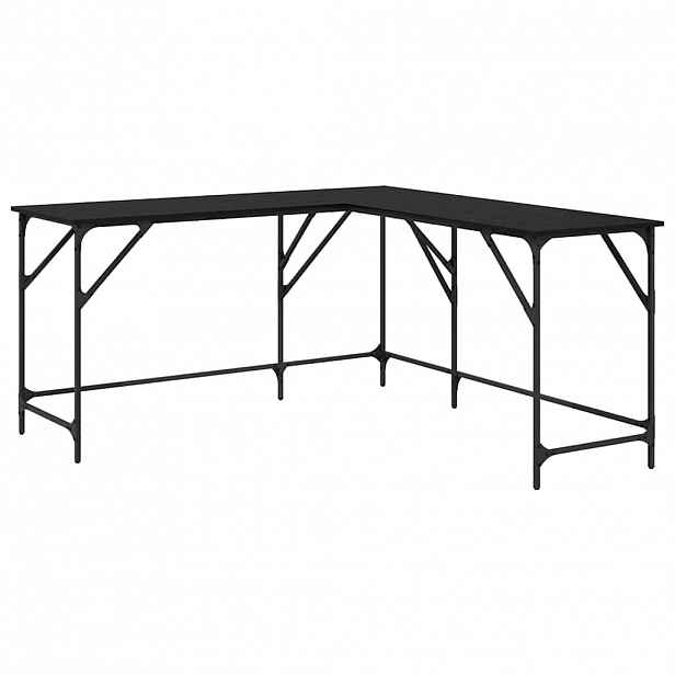 vidaXL Stůl Černý dub Kompozitní dřevo 149 x 149 x 75 cm