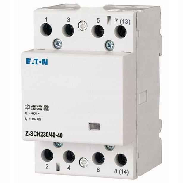 Instalační stykač Z-SCH230/40-40 4 No 40 A 230 V 3 Hp 248852