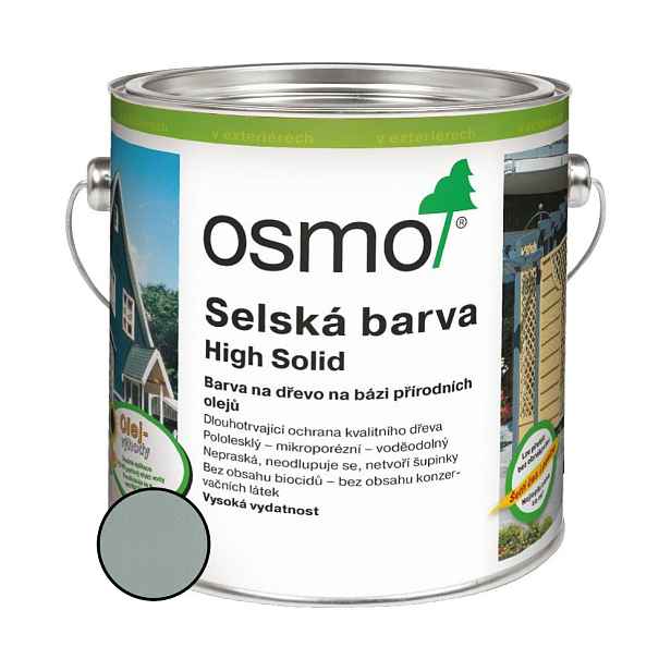 Nátěr venkovní Osmo 2742 Selská barva silniční šedá 2,5 l