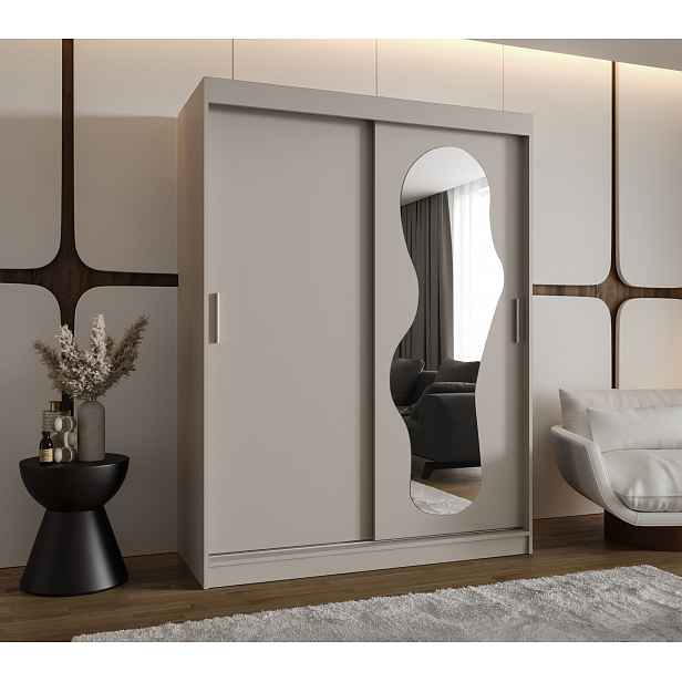 Šatní skříň Abi Ultra Rozměry: 150 cm, Barva korpusu + barva dveří: Kašmír + Kašmír