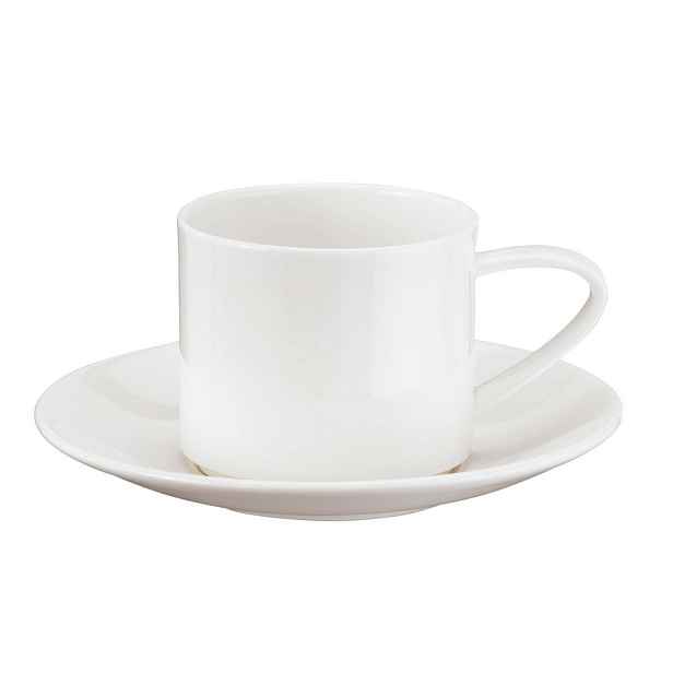 Hrníček s podšálkem 0,2 l A TABLE ASA Selection - bílý