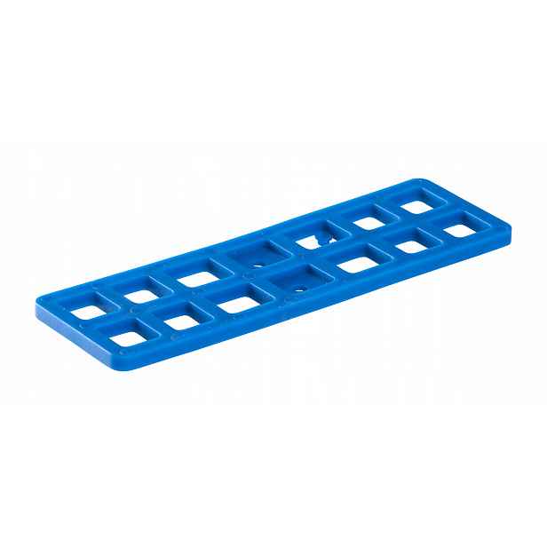 Montážní podložka pro vysoké zatížení 160 x 50 mm, tloušťka 5 mm, vzdálenost až 4 tuny