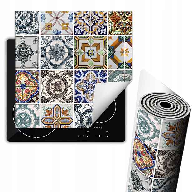 Ochranná Podložka Na Svinovací Sporák 60x52 cm Mozaika