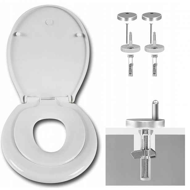 Wc sedátko Woltu WS2584 bílý polypropylen