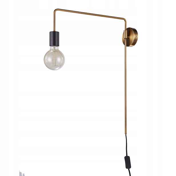 Závěsná lampa Italux Moniq Led moderní černá M