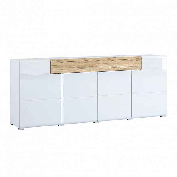 Petits-meubles SIDEBOARD Jules Bílá a dřevo