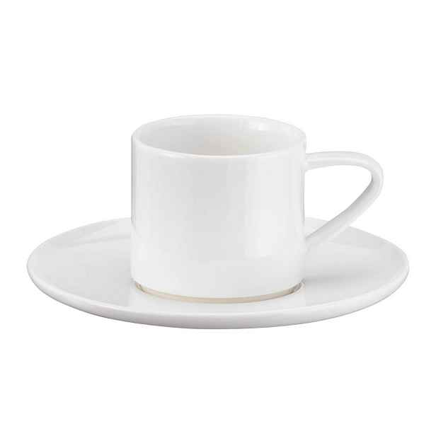Hrníček na espresso s podšálkem 0,06 l A TABLE ASA Selection - bílý