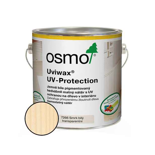Nátěr na dřevo Osmo 7266 Uviwax UV-Protection smrk bílý, 10 l
