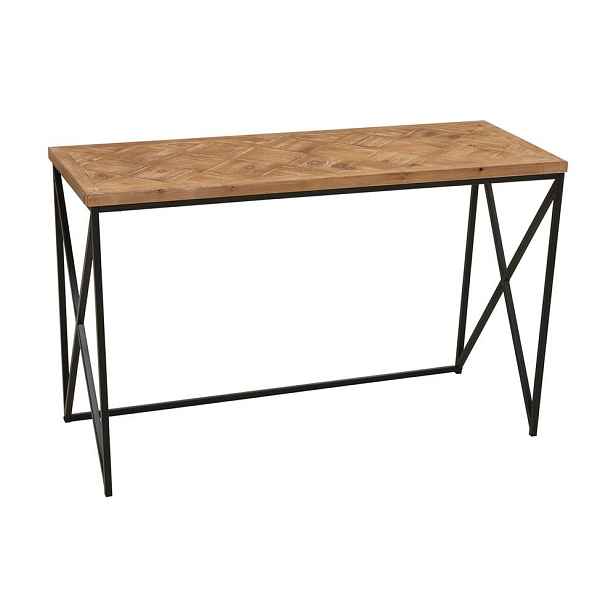 Konzolový stolek z jedlového dřeva v přírodní barvě 48x120 cm Kickford – Premier Housewares