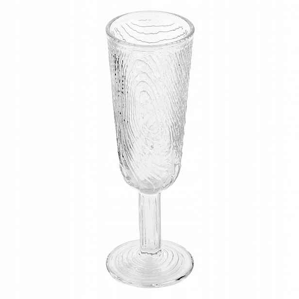 Skleněná Sklenička Na Šampaňské Kpl 6 Ks. 150 Ml Zdobená Lisovanými Skleničky
