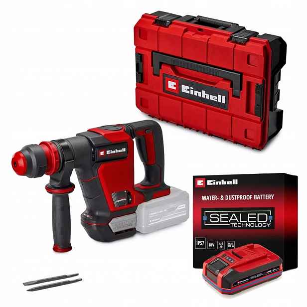Bourací kladivo Tp-dh 18/4 LI Bl-solo Akumulátor 18V 4Ah Einhell