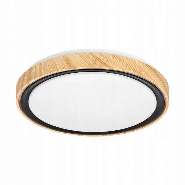 Stropní Svítidlo Led Stropní Svítidlo Candellux Aflo 24W 38 cm 3 barvy světla Dřevo
