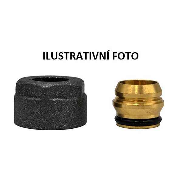 HS Svěrné šroubení Eurokonus pro PEX; ALPEX 16x2 mm; barva matný grafit 1ks