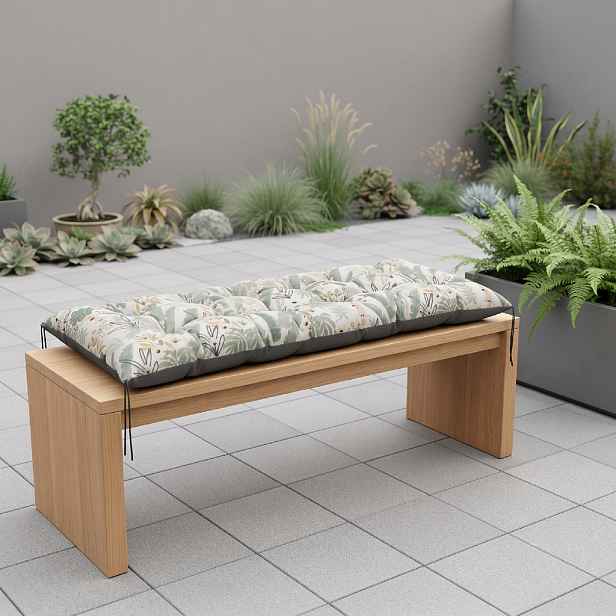 Prošívané sezení na lavici WILSON vzor 133 různé rozměry, polstr na zahradní lavici - sedák Mybesthome Rozměr: 120x50 cm